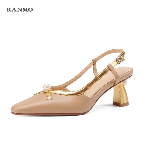 sandals pointed toe women shoes back strap thin heels pumps for 2021 summer working party genuine leather fashion, Black
sandals pointed toe women shoes back strap thin heels pumps for 2021 summer working party genuine leather fashion, Black