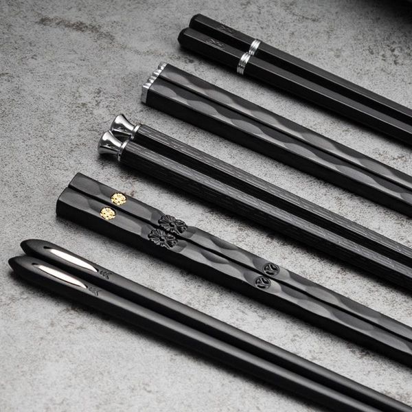 chopsticks 5 pairs/lot alloystainless steel laser engraving squared edge non-slip reusable sushi sticks hashi handmade gift pack
chopsticks 5 pairs/lot alloystainless steel laser engraving squared edge non-slip reusable sushi sticks hashi handmade gift pack
