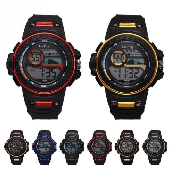 wristwatches fashion men watch multifunction alcalendar casual outdoor hiking student electronic waterproof business wrist clock, Slivery;brown
wristwatches fashion men watch multifunction alcalendar casual outdoor hiking student electronic waterproof business wrist clock, Slivery;brown