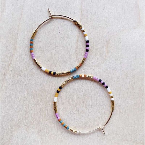 hoop & huggie go2boho gold color circle beaded earring miyuki seed beads ear ring simple earrings for women female 2021 trendy jewelry, Golden;silver
hoop & huggie go2boho gold color circle beaded earring miyuki seed beads ear ring simple earrings for women female 2021 trendy jewelry, Golden;silver
