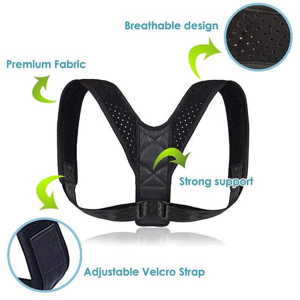 men's body shapers adjustable elastic back support belt chest posture corrector shoulder brace shaper corset health care s//l/xl, Black;brown
men's body shapers adjustable elastic back support belt chest posture corrector shoulder brace shaper corset health care s//l/xl, Black;brown