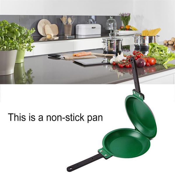Pans Double Side Non-Stick Pancake Maker Kitchen Cookware Breakfast DIY Flip Pan For Convenient Supplies
Pans Double Side Non-Stick Pancake Maker Kitchen Cookware Breakfast DIY Flip Pan For Convenient Supplies