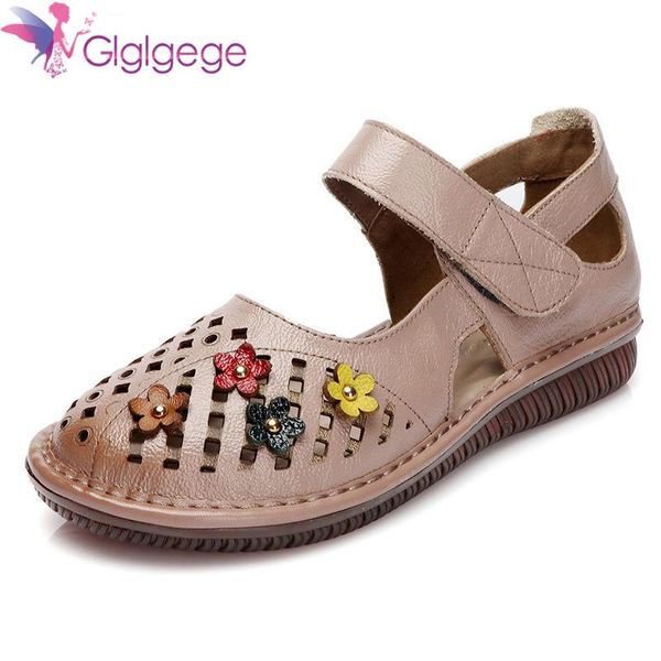 sandals glglgege cow leather soft bottom hole shoes women flat spring and summer breathable women's handmade hollow mother, Black
sandals glglgege cow leather soft bottom hole shoes women flat spring and summer breathable women's handmade hollow mother, Black