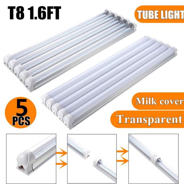 bulbs 5pcs/set t8 led tubes 1.6ft ac85-265v 50cm g13 12w smd2835 light bar fluorescent for indoor home kitchen decor
bulbs 5pcs/set t8 led tubes 1.6ft ac85-265v 50cm g13 12w smd2835 light bar fluorescent for indoor home kitchen decor