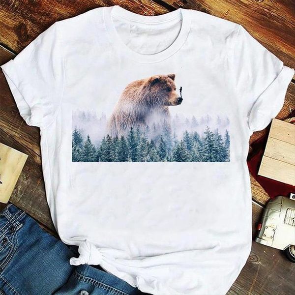 fashion bear short sleeve women t shirts clothing cartoon summer tshirts 90s clothes graphic lady print female tee shirt, White
fashion bear short sleeve women t shirts clothing cartoon summer tshirts 90s clothes graphic lady print female tee shirt, White