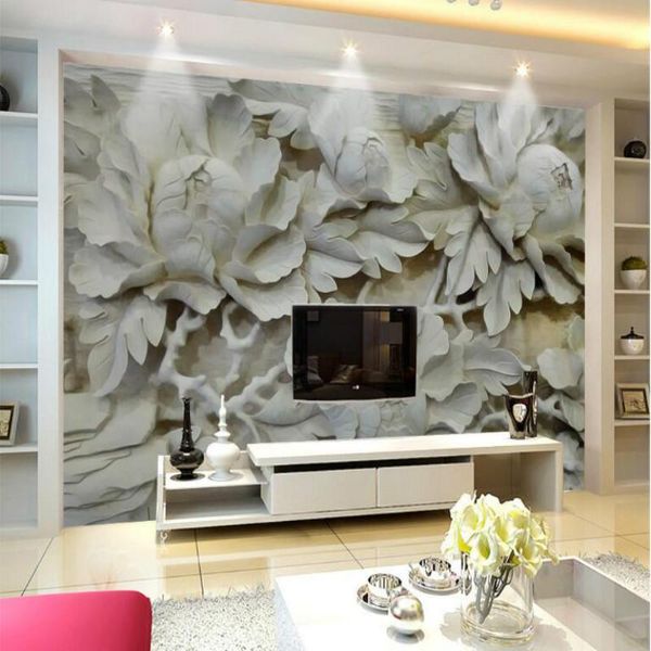 wallpapers 3d stereoscopic relief peony floral for living room bedroom wall paper embossed flower mural papel de parede
wallpapers 3d stereoscopic relief peony floral for living room bedroom wall paper embossed flower mural papel de parede