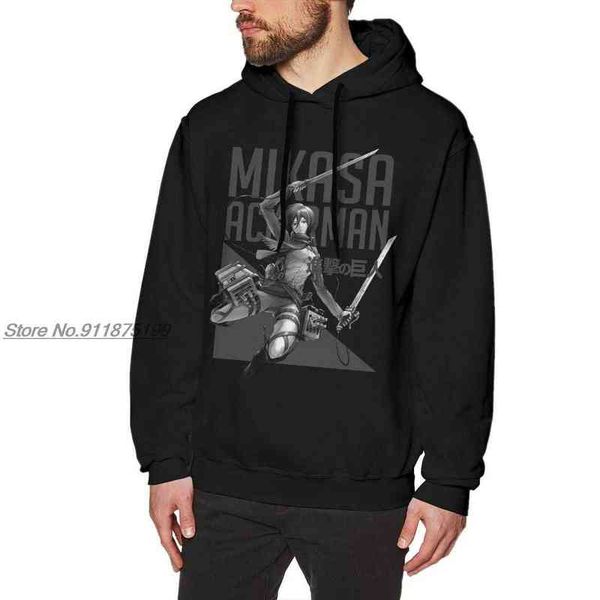 attack on titan mikasa ackerman cool hooded sweatshirt hipster cotton pullovers g1214, Black
attack on titan mikasa ackerman cool hooded sweatshirt hipster cotton pullovers g1214, Black
