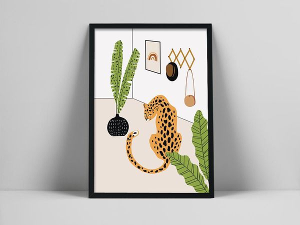 paintings cheetah art print | house plants poster animal wall leopard trendy room hipster a teflot r
paintings cheetah art print | house plants poster animal wall leopard trendy room hipster a teflot r
