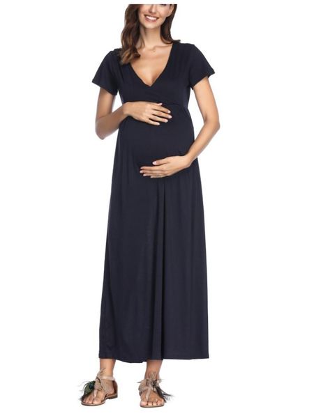 maternity dresses clothes pregnancy dress for pregnant women spring summer clothing mummy long po props, White
maternity dresses clothes pregnancy dress for pregnant women spring summer clothing mummy long po props, White