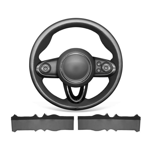 diy custom hand stitched soft black suede steering wheel cover for mini clubman 2016-2020 / convertible
diy custom hand stitched soft black suede steering wheel cover for mini clubman 2016-2020 / convertible