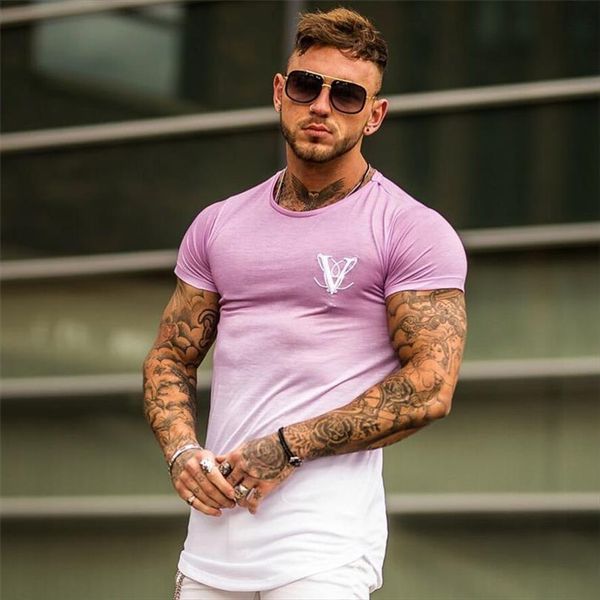 brand clothing gyms tight men cotton fitness homme summer tees, White;black
brand clothing gyms tight men cotton fitness homme summer tees, White;black