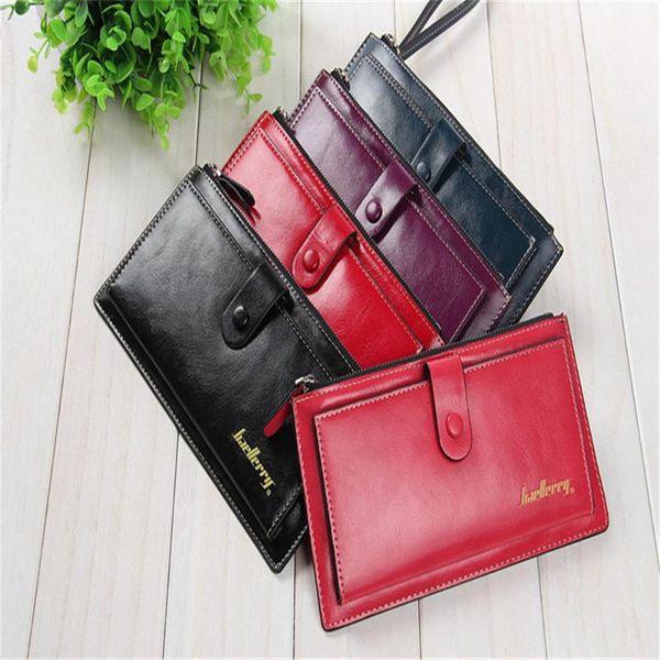 wallets women wallet long clutch pu leather large capacity female hash zipper purse lady purses phone pocket card holder cartera, Red;black
wallets women wallet long clutch pu leather large capacity female hash zipper purse lady purses phone pocket card holder cartera, Red;black