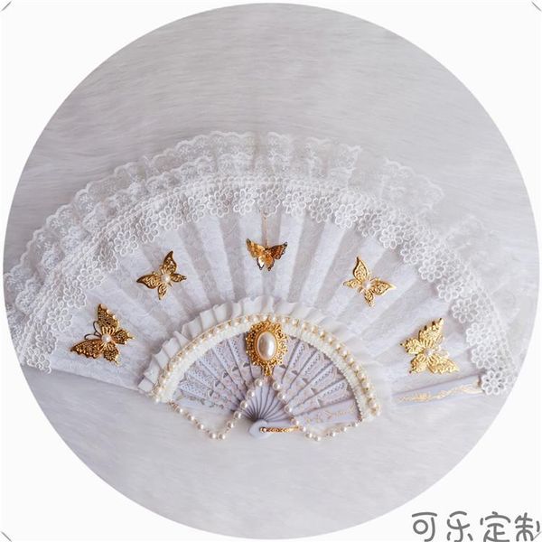 party masks handmade vintage lolita style golden butterfly hand-held fans lace pearl pendants elegant cosplay tea accessories girl
party masks handmade vintage lolita style golden butterfly hand-held fans lace pearl pendants elegant cosplay tea accessories girl
