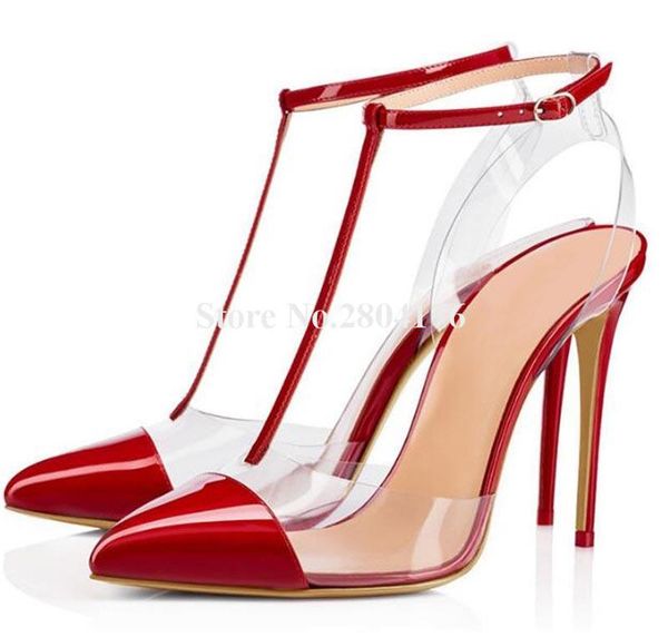 selling women fashion pointed toe pvc stiletto heel pumps black red nude transparent ankle strap high heels dress shoes
selling women fashion pointed toe pvc stiletto heel pumps black red nude transparent ankle strap high heels dress shoes