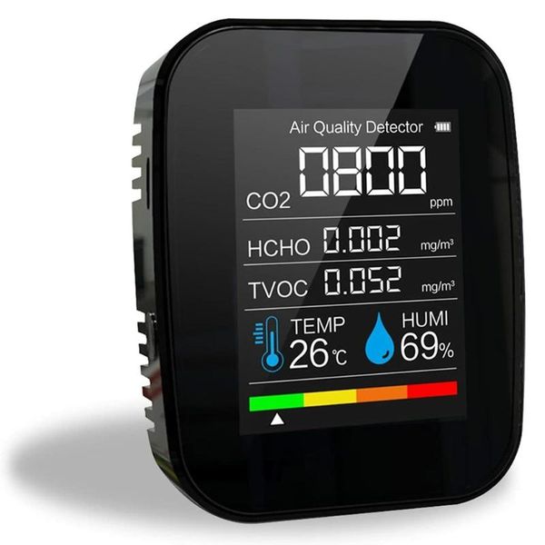 smart home control 5 in1 co2 sensor digital temperature humidity tester air quality monitor carbon dioxide leshp detector
smart home control 5 in1 co2 sensor digital temperature humidity tester air quality monitor carbon dioxide leshp detector