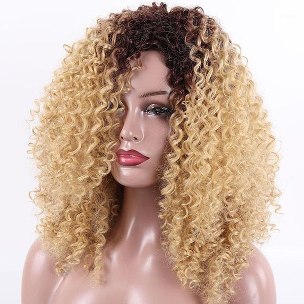 18inches afro kinky curly wig with bangs synthetic long wigs for black women nature heat resistant brown blond wig1
18inches afro kinky curly wig with bangs synthetic long wigs for black women nature heat resistant brown blond wig1