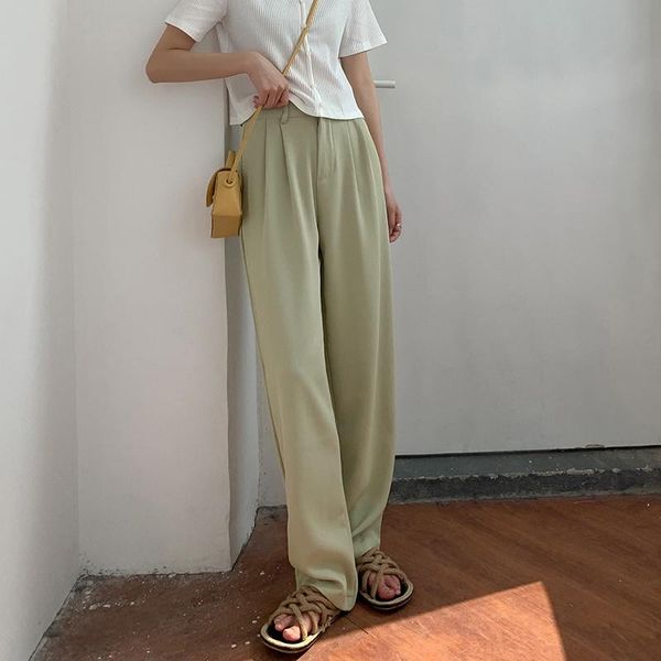 women's pants & capris women spring autumn high waist straight wide leg suit elegant office lady fashion casual trousers, Black;white
women's pants & capris women spring autumn high waist straight wide leg suit elegant office lady fashion casual trousers, Black;white