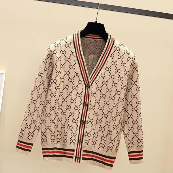button-down knitted cardigan women sweater winter warm clothes long sleeve oversize fashion geometric knitwear jackets, White;black
button-down knitted cardigan women sweater winter warm clothes long sleeve oversize fashion geometric knitwear jackets, White;black