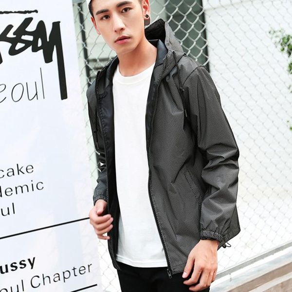 men's jackets young man sports couple jacket thin autumn spring men windbreaker mesh reflective, Black;brown
men's jackets young man sports couple jacket thin autumn spring men windbreaker mesh reflective, Black;brown