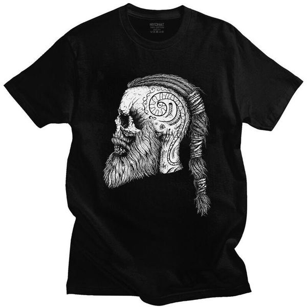 men's t-shirts ragnar lodbrok t shirt men cotton tee viking skull tshirt short sleeved fashion t-shirt clothes, White;black
men's t-shirts ragnar lodbrok t shirt men cotton tee viking skull tshirt short sleeved fashion t-shirt clothes, White;black