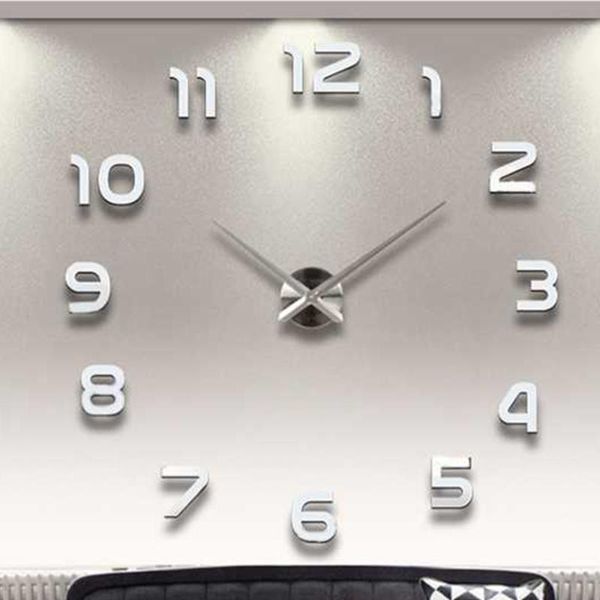 wall clocks large quartz clock diy modern design 3d sticker watch acrylic mirror mechanism stickers home living room decoration
wall clocks large quartz clock diy modern design 3d sticker watch acrylic mirror mechanism stickers home living room decoration