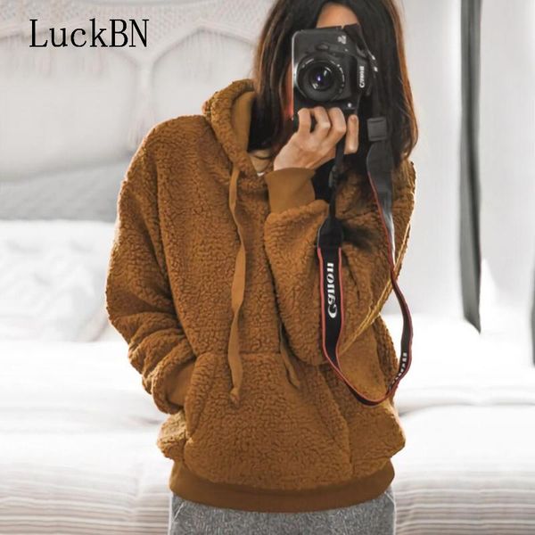 women's hoodies & sweatshirts faux fur fluffy teddy hoodie pullovers casual drawstring preppy sweatshirt women autumn winter minimalist, Black
women's hoodies & sweatshirts faux fur fluffy teddy hoodie pullovers casual drawstring preppy sweatshirt women autumn winter minimalist, Black