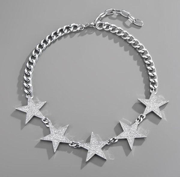 hip hop personality star zircon pendant necklaces valentine's day gift for men women rapper jewelry, Silver
hip hop personality star zircon pendant necklaces valentine's day gift for men women rapper jewelry, Silver