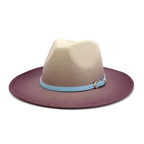 wide brim hats european american british classic autumn winter fashion women men painted jazz woolen fedora hat, Blue;gray
wide brim hats european american british classic autumn winter fashion women men painted jazz woolen fedora hat, Blue;gray