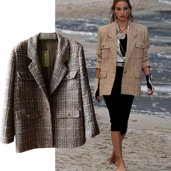 women's jackets network small tweed silk-lined fragrance four suit bag womanly jacket necklace, can be custom size rc2c, Black;brown
women's jackets network small tweed silk-lined fragrance four suit bag womanly jacket necklace, can be custom size rc2c, Black;brown