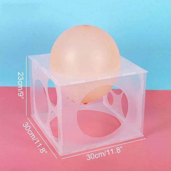 party decoration 11holes plastic balloon sizer box balloons measuring happy birthday baby shower wedding home decor supplies
party decoration 11holes plastic balloon sizer box balloons measuring happy birthday baby shower wedding home decor supplies