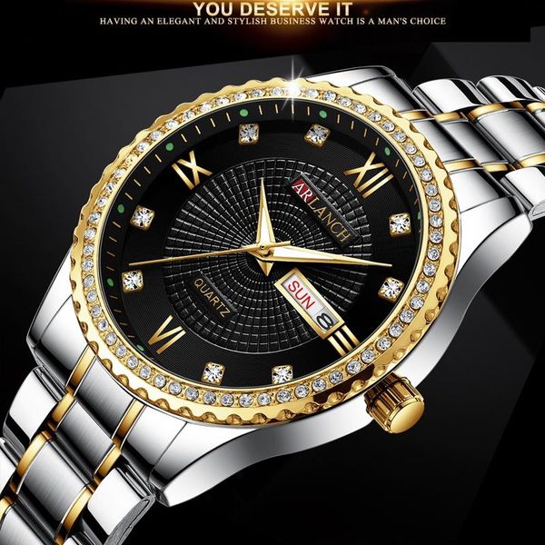 wristwatches men watches luxury famous business military wristwatch man date week waterproof high-end stainless steel analog quartz watch, Slivery;brown
wristwatches men watches luxury famous business military wristwatch man date week waterproof high-end stainless steel analog quartz watch, Slivery;brown