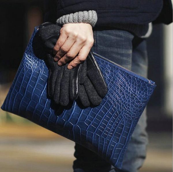 wholesale men handbag england stylealligator envelope bag retro embossed leather mens clutch bags fashion plaid business document handbags
wholesale men handbag england stylealligator envelope bag retro embossed leather mens clutch bags fashion plaid business document handbags