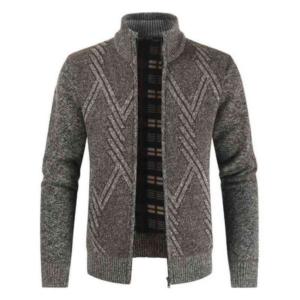aiopeson autumn winter mens sweater casual stand collar thick cardigan fashion warm coats 210809, White;black
aiopeson autumn winter mens sweater casual stand collar thick cardigan fashion warm coats 210809, White;black