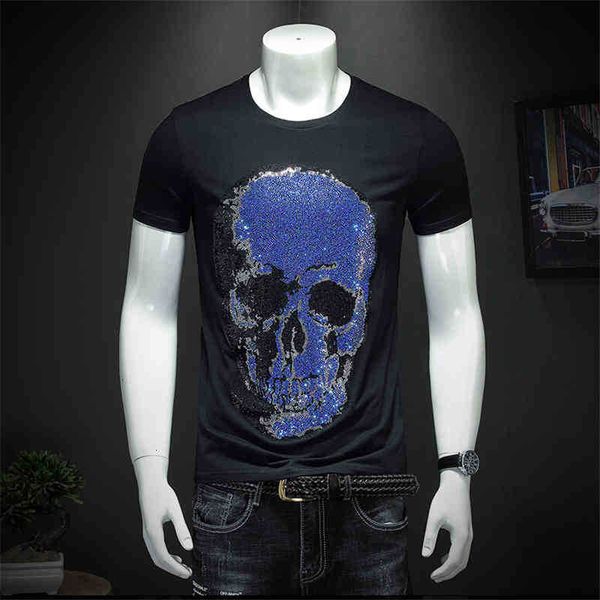 men's t-shirts t shirts 100% cotton short sleeve skull men t shirt casual slim fit summer tshirt male t-shirt mens tee s re1f, White;black
men's t-shirts t shirts 100% cotton short sleeve skull men t shirt casual slim fit summer tshirt male t-shirt mens tee s re1f, White;black