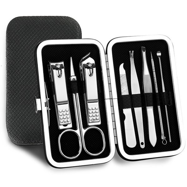 clipper stainless steel 8-piece nail clipper, eyebrow trimming, ear pulling, and manicure tool set
clipper stainless steel 8-piece nail clipper, eyebrow trimming, ear pulling, and manicure tool set