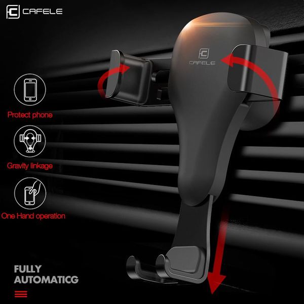 cell phone mounts & holders cafele gravity reaction car holder in universal air vent mount stand gps for x xs 8
cell phone mounts & holders cafele gravity reaction car holder in universal air vent mount stand gps for x xs 8