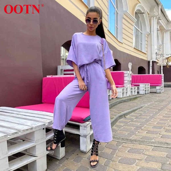 ootn casual solid women's two piece set short sleeve t shirt suit summer loose pants trousers 2 piece set sports tracksuits 210413, White
ootn casual solid women's two piece set short sleeve t shirt suit summer loose pants trousers 2 piece set sports tracksuits 210413, White