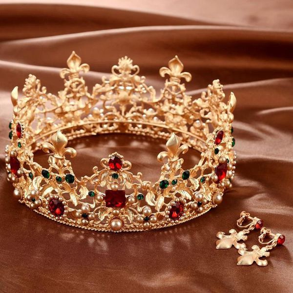 hair clips & barrettes baroque retro luxury pearl crystal gold crown bridal wedding jewelry rhinestone tiaras crowns pageant dress accessori, Golden;silver
hair clips & barrettes baroque retro luxury pearl crystal gold crown bridal wedding jewelry rhinestone tiaras crowns pageant dress accessori, Golden;silver