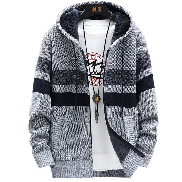 men's jackets men clothing and coats hooded tunic thick winter 2021 korean style autumn striped jacket, Black;brown
men's jackets men clothing and coats hooded tunic thick winter 2021 korean style autumn striped jacket, Black;brown