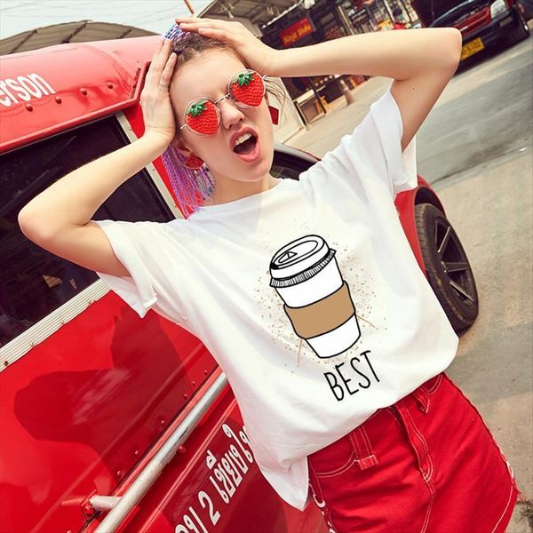 summer personality food printed women t shirts harajuku thin section fashion hipster clothing, White
summer personality food printed women t shirts harajuku thin section fashion hipster clothing, White