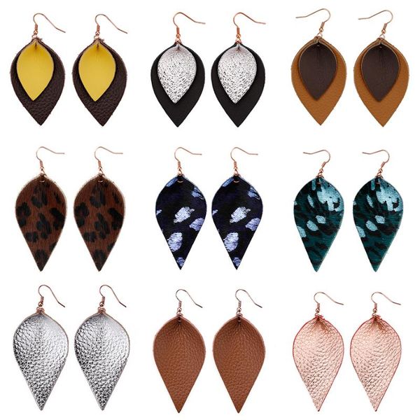 dangle & chandelier amorcome multicolor leather earrings lightweight faux leaf teardrop for women girls handmade jewelry, Silver
dangle & chandelier amorcome multicolor leather earrings lightweight faux leaf teardrop for women girls handmade jewelry, Silver