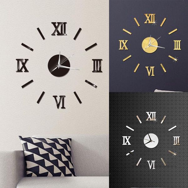 wall clocks fashion modern home diy large 3d number mirror sticker art clock living room decor
wall clocks fashion modern home diy large 3d number mirror sticker art clock living room decor