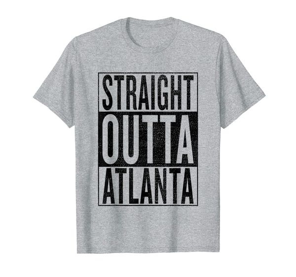 straight outta atlanta great fun travel gift idea t-shirt, White;black
straight outta atlanta great fun travel gift idea t-shirt, White;black