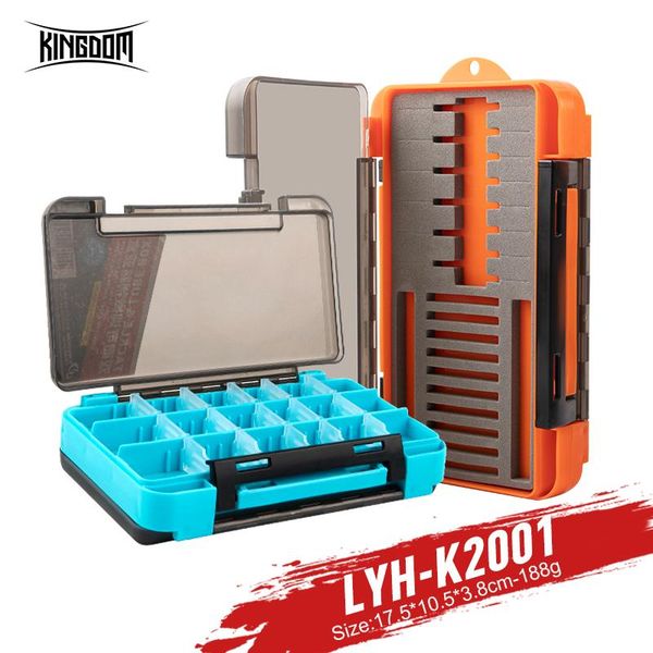 kingdom fishing tackle box double sided adjustable board storage jig head hook accessories strong waterproof lure boxes
kingdom fishing tackle box double sided adjustable board storage jig head hook accessories strong waterproof lure boxes