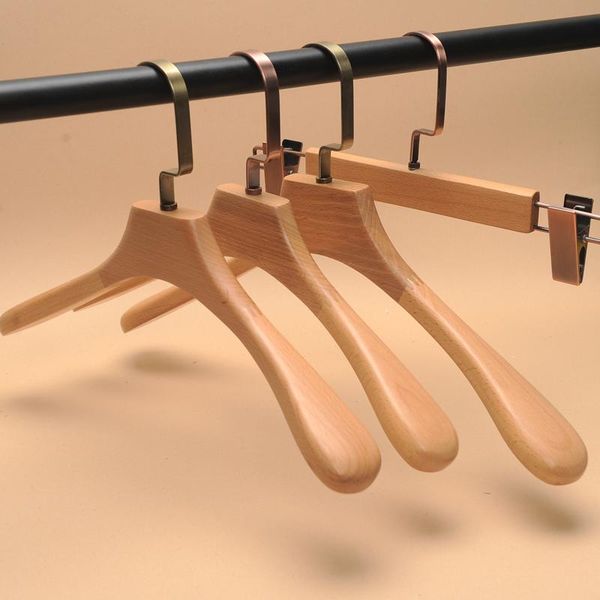 pcs/lot quality beech wood hangers luxury lengthened hanger broad shoulder wooden for coat dress suit pant rack & racks
pcs/lot quality beech wood hangers luxury lengthened hanger broad shoulder wooden for coat dress suit pant rack & racks