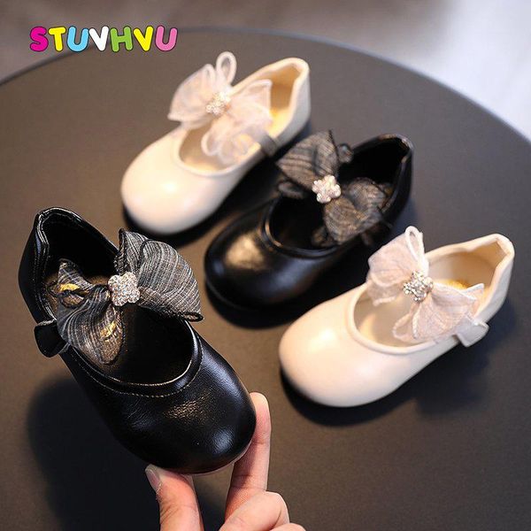 black leather girls shoes rhinestone lace bow princess for kids 2021 spring autumn children' white soft flats flat, Black;grey
black leather girls shoes rhinestone lace bow princess for kids 2021 spring autumn children' white soft flats flat, Black;grey