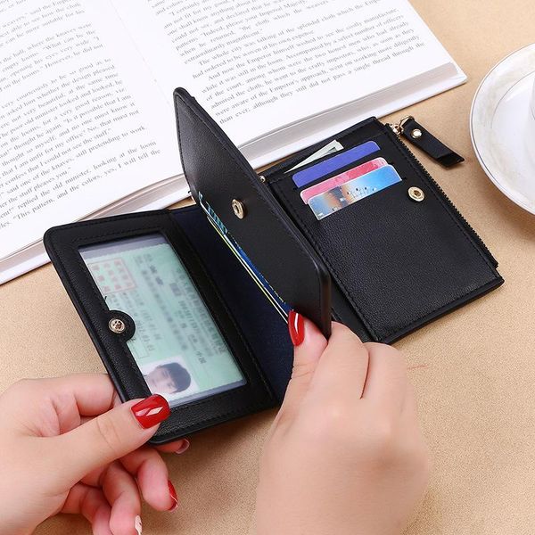 wallets women's small mini safe money bag id holder coin purse solid carteira mulheres wallet female, Red;black
wallets women's small mini safe money bag id holder coin purse solid carteira mulheres wallet female, Red;black