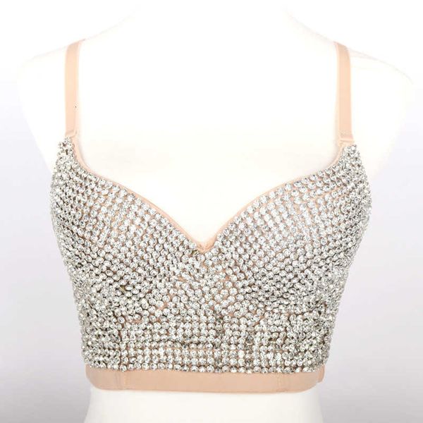 women's tanks & camis women harvest luxury stage glitter strass diamonds bustier fashion party night diamond bra club clothes ceyf, White
women's tanks & camis women harvest luxury stage glitter strass diamonds bustier fashion party night diamond bra club clothes ceyf, White