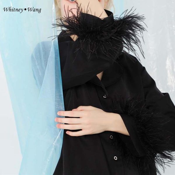 women's blouses & shirts whitney wang 2021 autumn winter fashion streetwear pajamas style feathers blouse women blusas shirt ww-2770, White
women's blouses & shirts whitney wang 2021 autumn winter fashion streetwear pajamas style feathers blouse women blusas shirt ww-2770, White