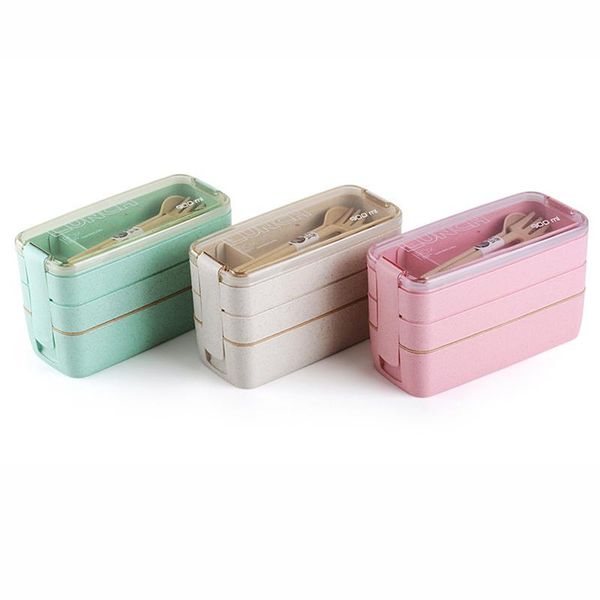 dinnerware sets 3 layers lunch box wheat straw non-toxic bento boxes microwave storage container school
dinnerware sets 3 layers lunch box wheat straw non-toxic bento boxes microwave storage container school